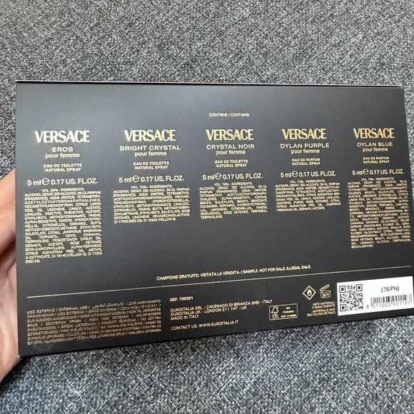 Versace travel Set with Gold Accents of 5 - Picture 4 of 4